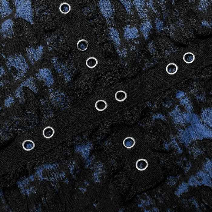 Grunge Distressed Texture Skirt with Cutouts EVEs SECRETS Male Sex Toys