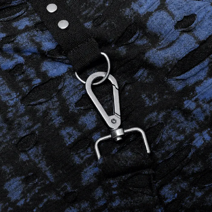 Grunge Distressed Texture Skirt with Cutouts EVEs SECRETS Male Sex Toys