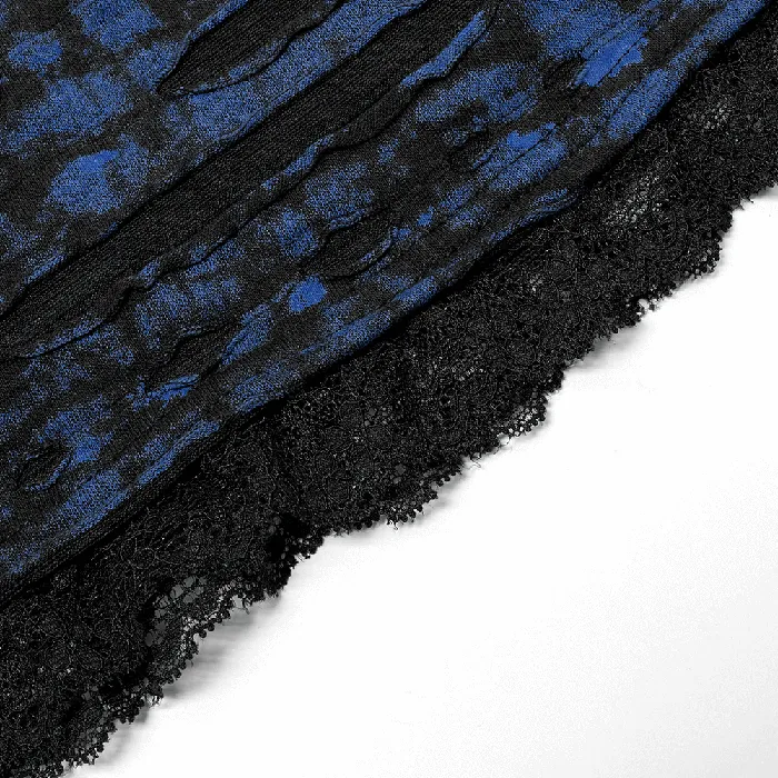 Grunge Distressed Texture Skirt with Cutouts EVEs SECRETS Male Sex Toys