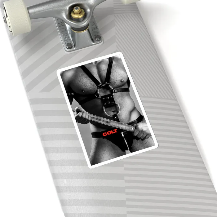 COLT Leather Sticker Printify Restraints