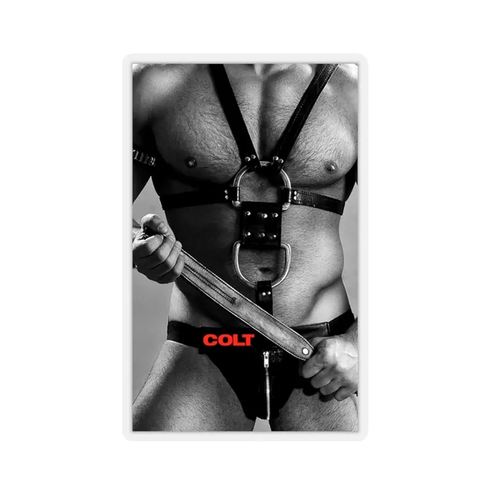 COLT Leather Sticker Printify Restraints