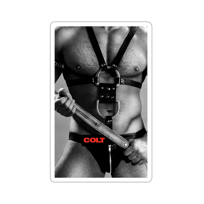 COLT Leather Sticker Printify Restraints
