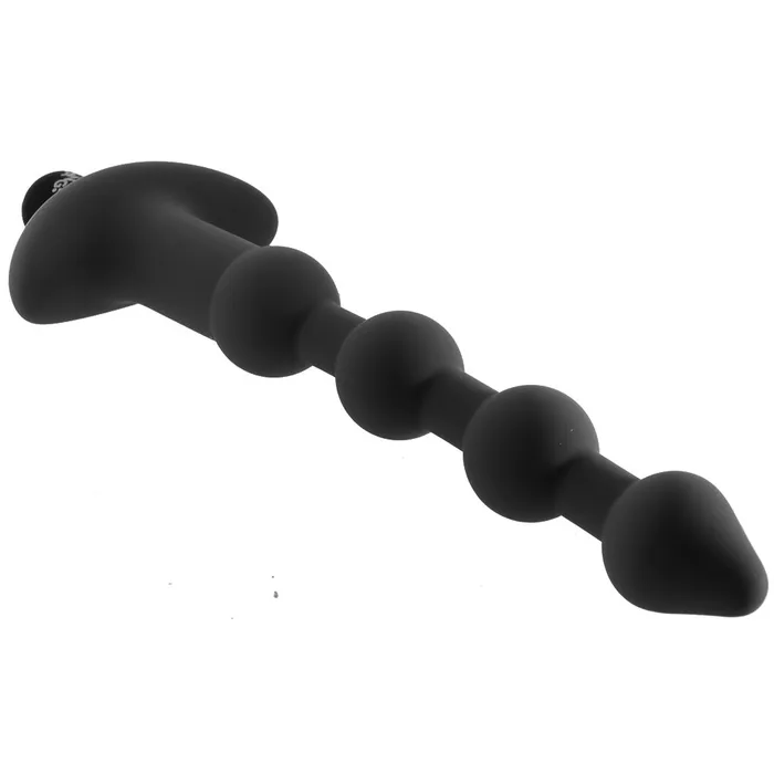 XR Brands Bang Vibrating Anal Beads in Black Anal XR Brands Bang Vibrating Anal Beads in Black Anal