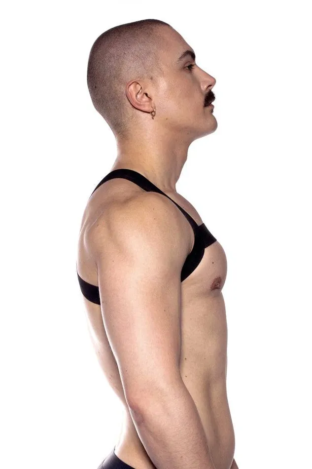 Anal Prowler Prowler Sports Body Harness Black
