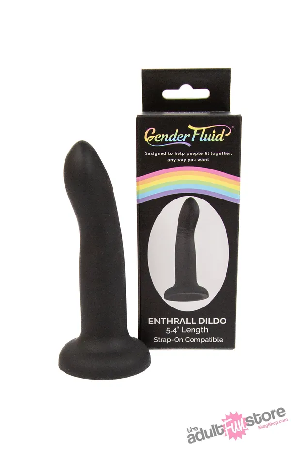 Shibari Gender Fluid Enthrall 54 Dildo Black Shibari Anal