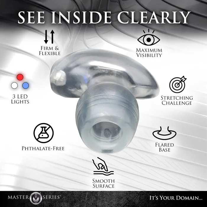 LightTunnel LightUp Anal Dilator Master Series Anal
