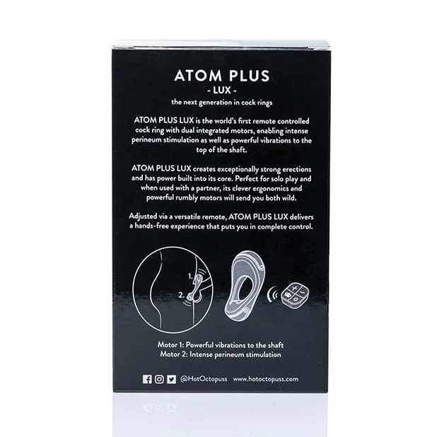 Hot Octopuss Atom Plus Lux Remote Control Cock Ring Black Hot Octopuss Couples Hot Octopuss Atom Plus Lux Remote Control Cock Ring Black Hot Octopuss Couples
