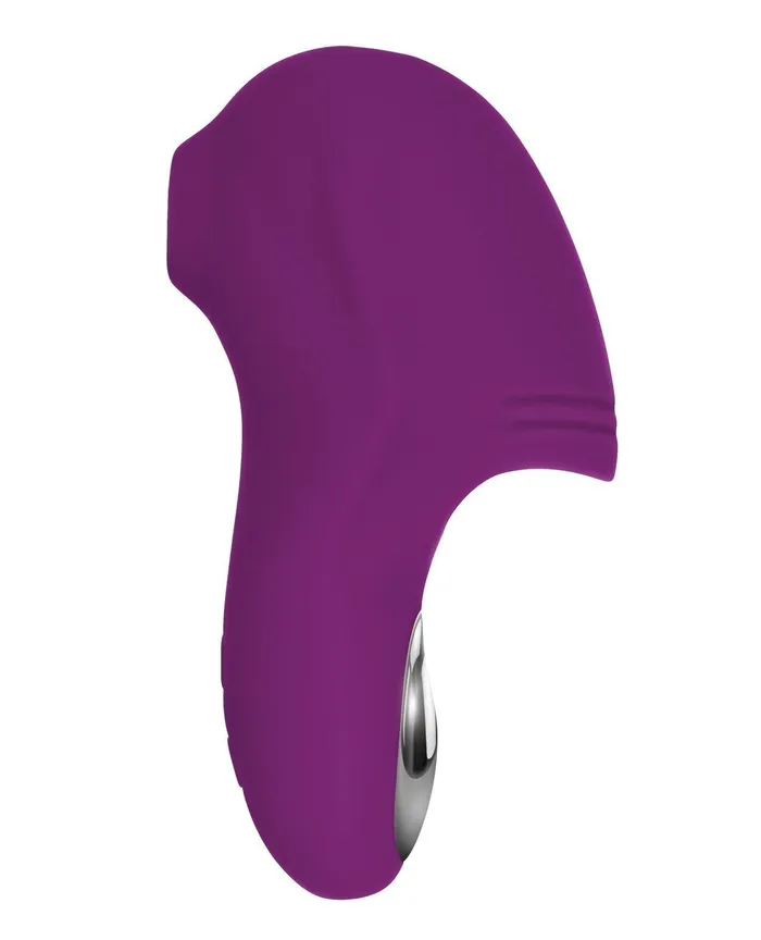 Vibrators Evolved Sucker For You Finger Vibe Purple Evolved Novelties INC