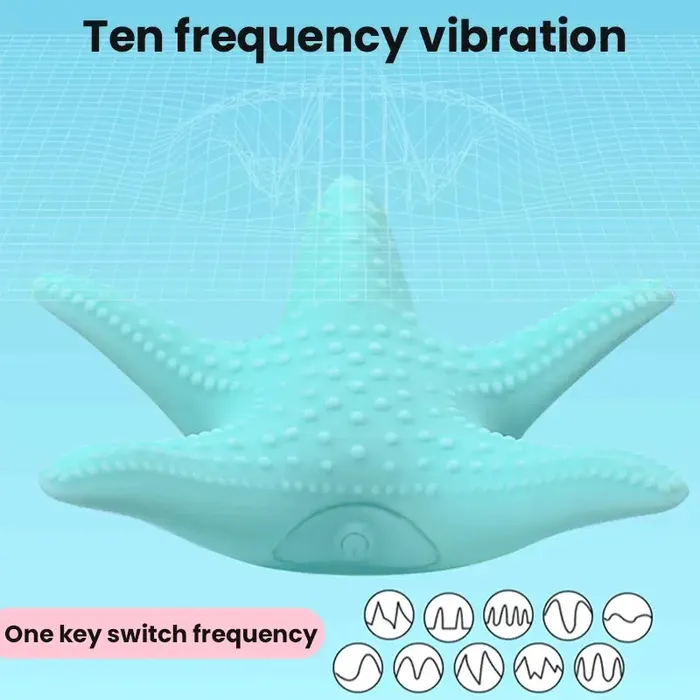 Remote Control Wearable Starfish Clitoral Breast Vibrator Inyarose Female Sex Toys