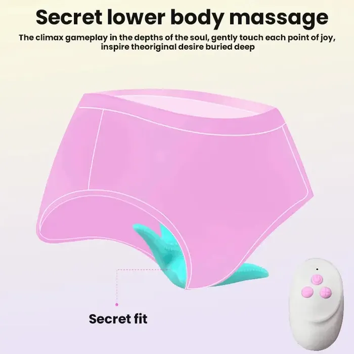 Remote Control Wearable Starfish Clitoral Breast Vibrator Inyarose Female Sex Toys