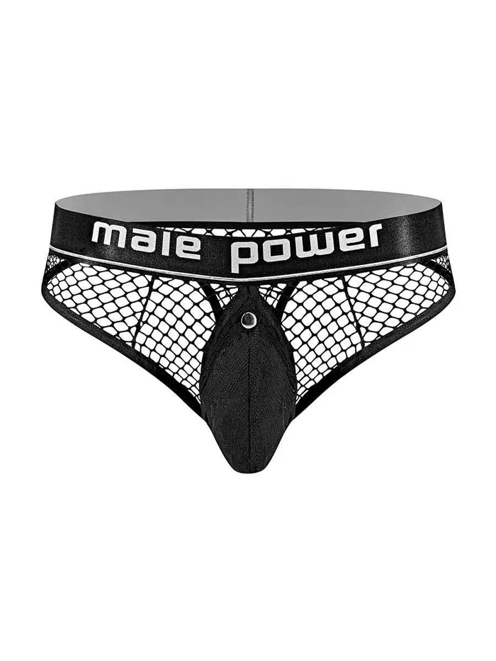 Male Power Male Sex Toys Cock Pit Net Cock Ring Thong S M Black Male Power Male Sex Toys Cock Pit Net Cock Ring Thong S M Black