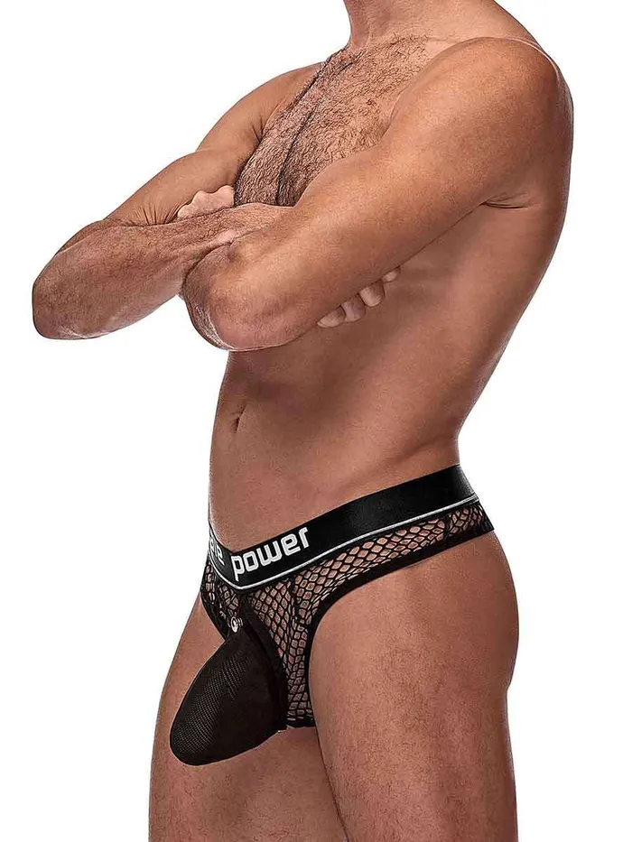 Male Power Male Sex Toys Cock Pit Net Cock Ring Thong S M Black Male Power Male Sex Toys Cock Pit Net Cock Ring Thong S M Black