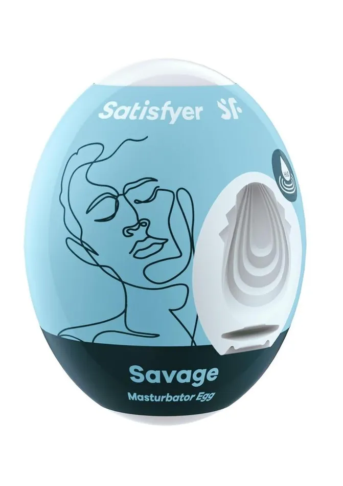Male Sex Toys Satisfyer Satisfyer Masturbator Egg Single Savage