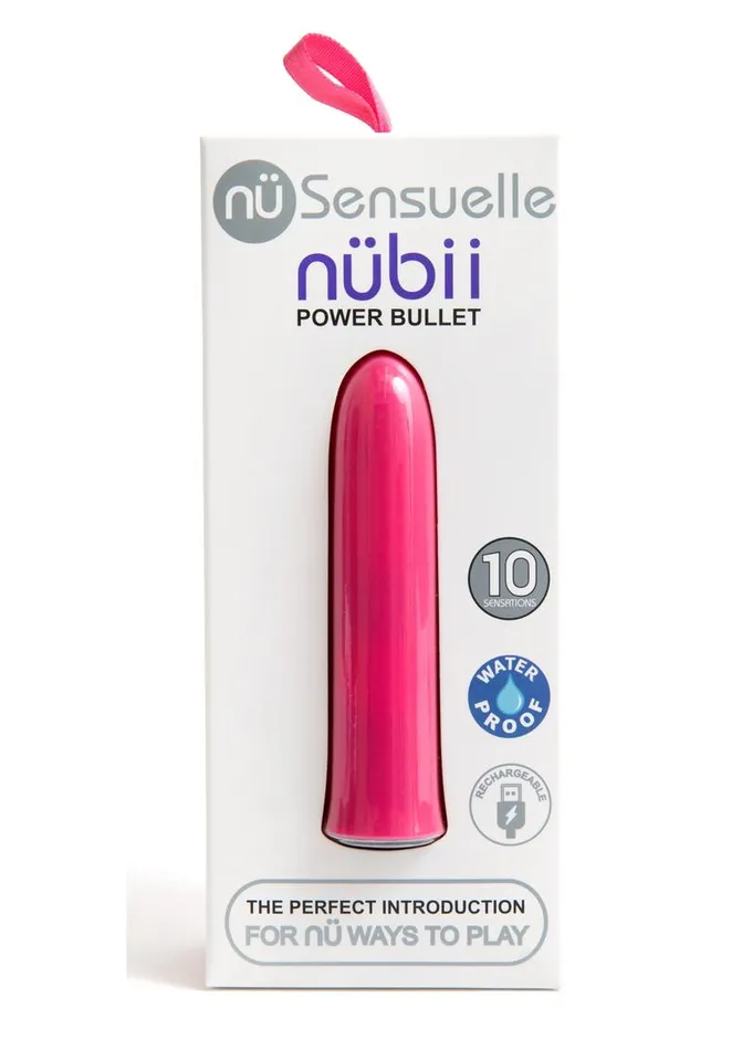 Nu Sensuelle Vibrators Sensuelle Nubii 15 Function Rechargeable Bullet Vibrator Blush Nu Sensuelle Vibrators Sensuelle Nubii 15 Function Rechargeable Bullet Vibrator Blush