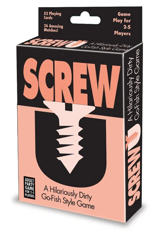 Screw U Card Game Adult Party and Games Games