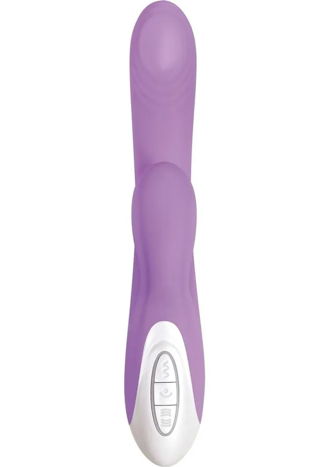 Super Sucker Rechargeable Silicone GSpot Vibrator with Clitoral Stimulator Evolved Female Sex Toys